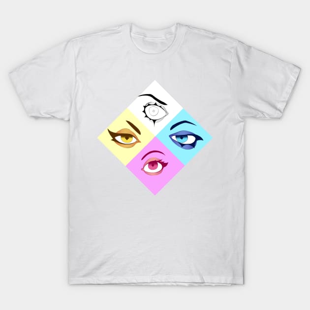 Diamond Eyes T-Shirt by Isaac Smith Art